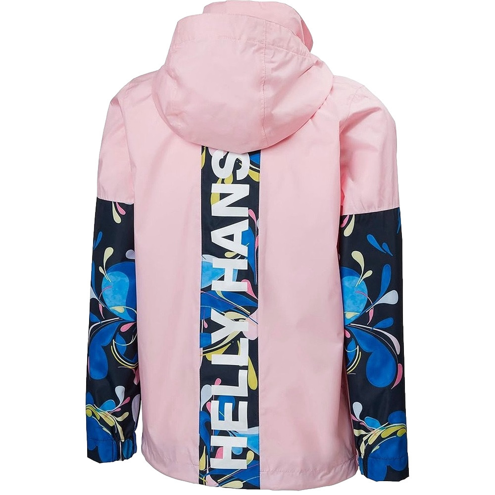Helly Hansen unisex-Juniors Active Rain Anorak Jacket Color fairytale size 10
